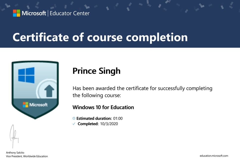 Certificate 28